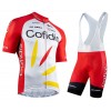 Tenue Cycliste et Cuissard à Bretelles 2020 Cofidis Pro Cycling N001